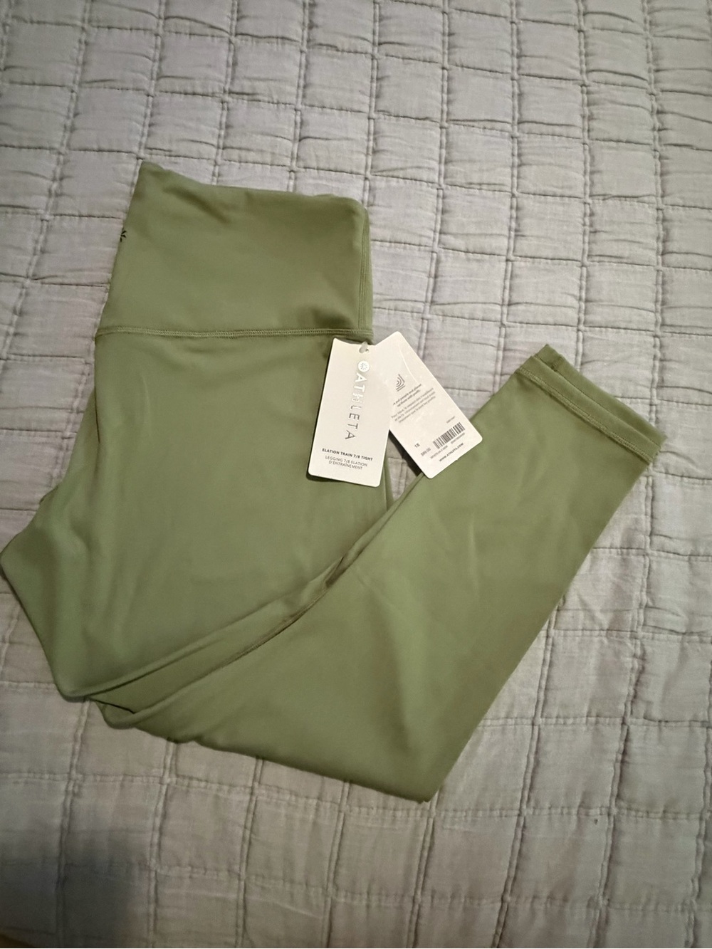 Athleta High-Waist Leggings in Olive